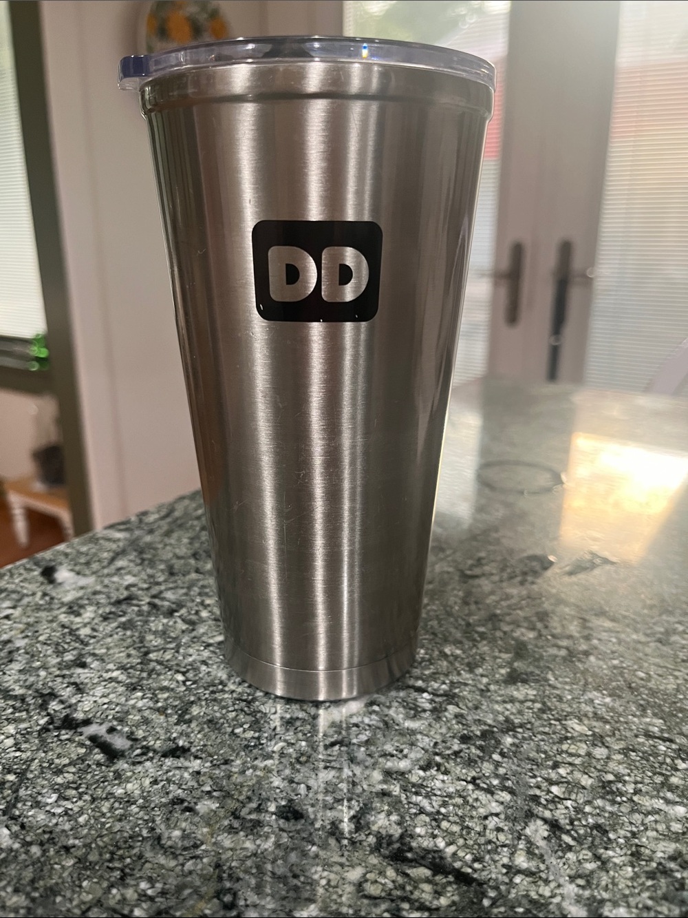 Dunkin’ Donuts Stainless Steel Travel Tumbler - Silver